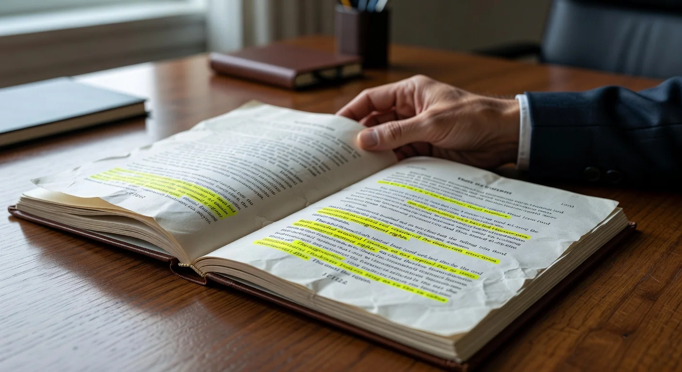 Key clauses highlighted in charter document