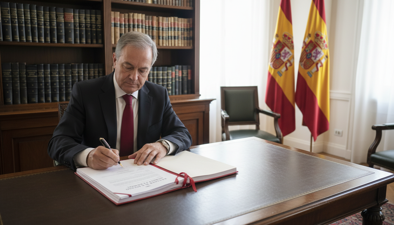 Spanish notary signing statutes