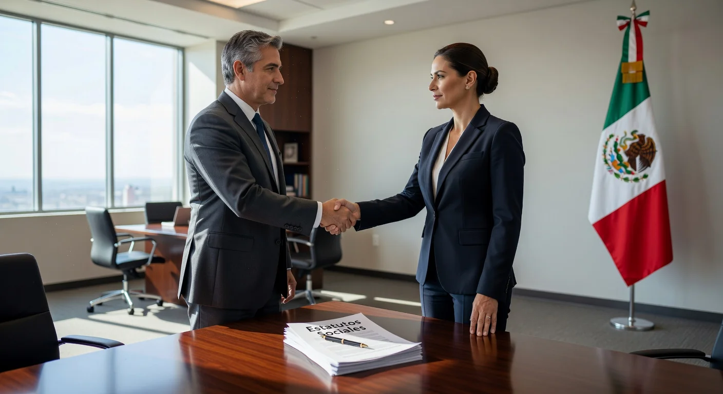 Signing corporate statutes in Mexico