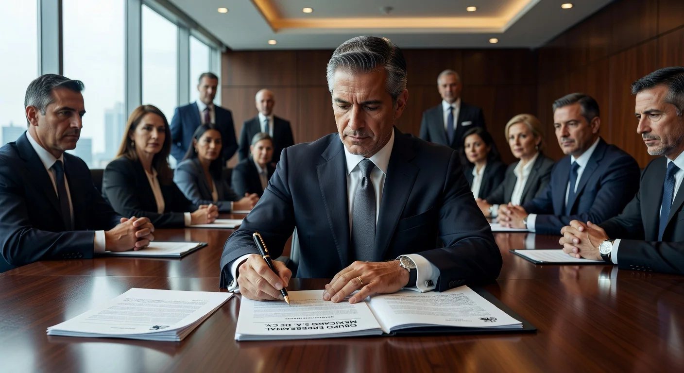 Signing assembly meeting minutes