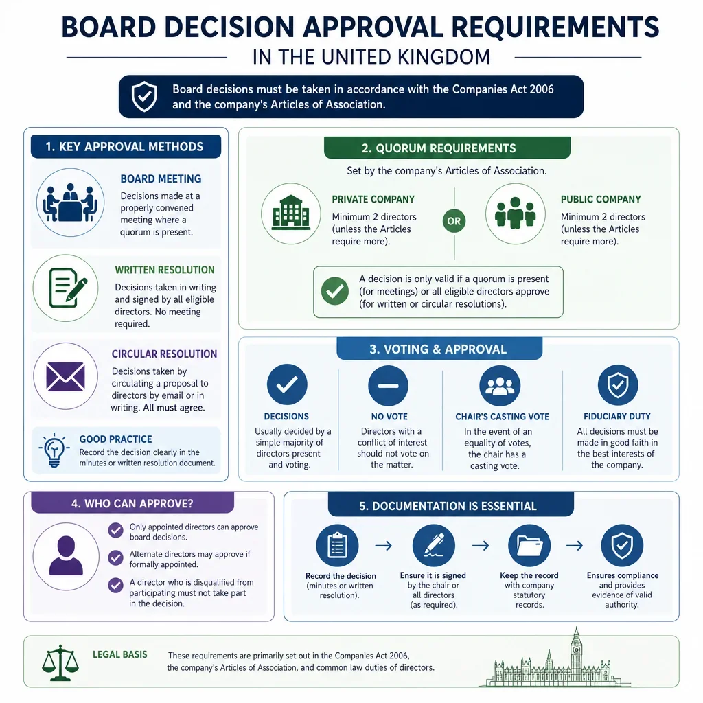 Board Decision Approval Requirements