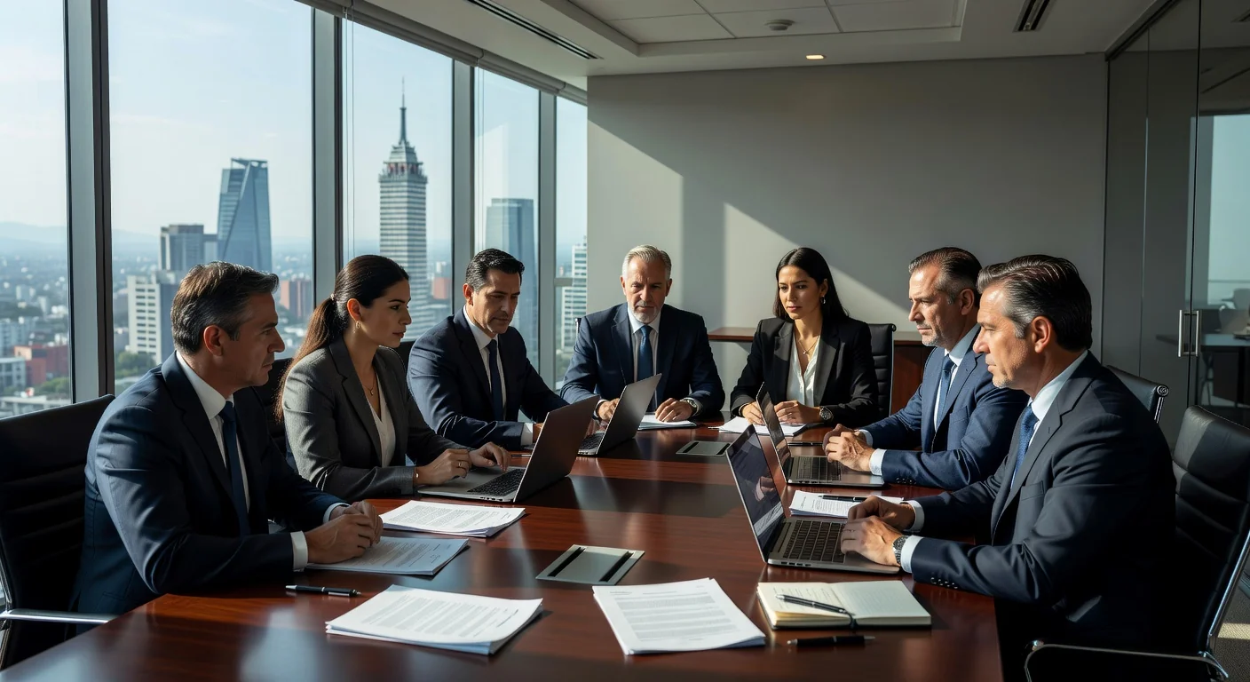 Mexican board meeting assembly