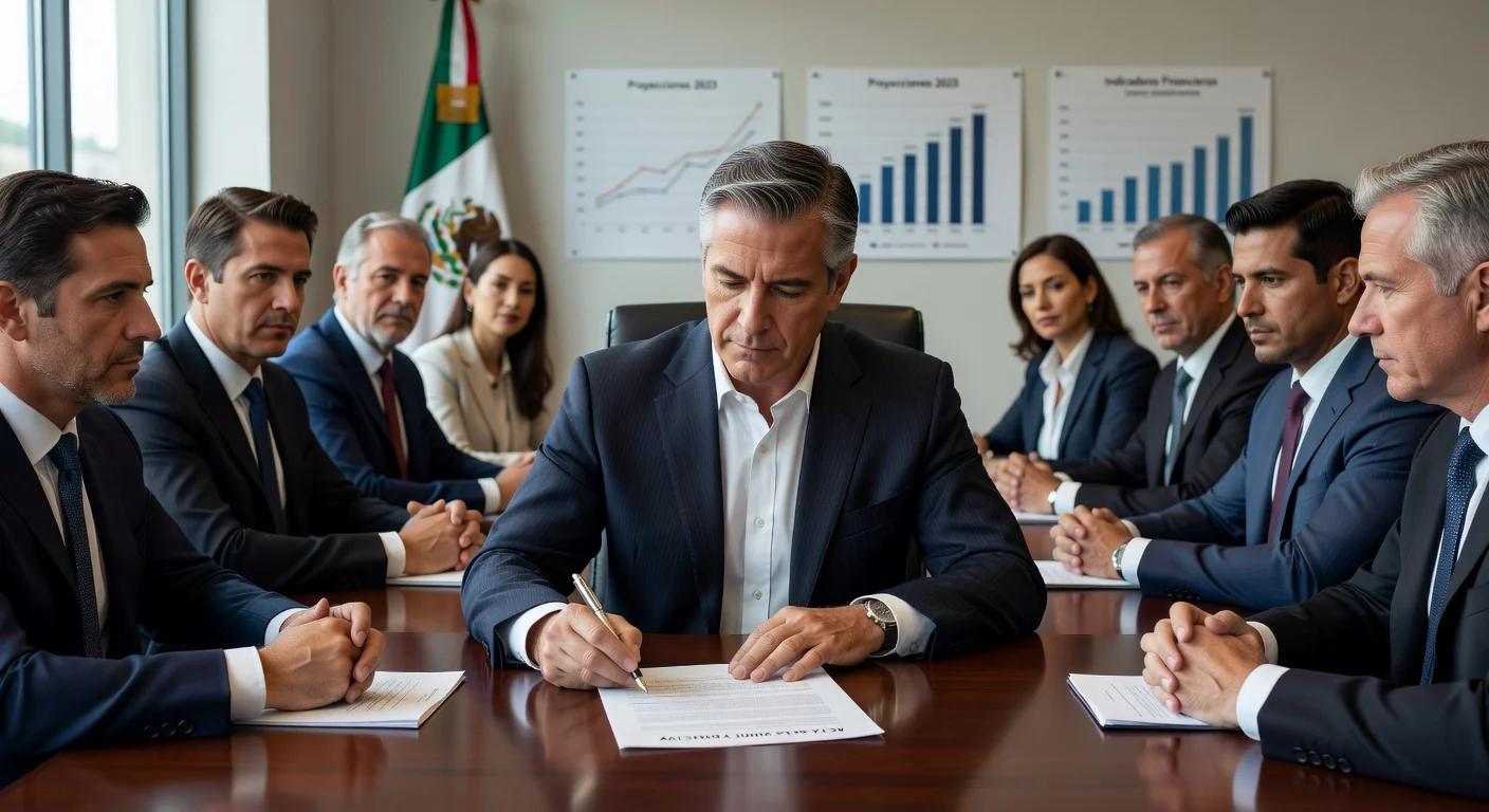 Signing corporate minutes Mexico