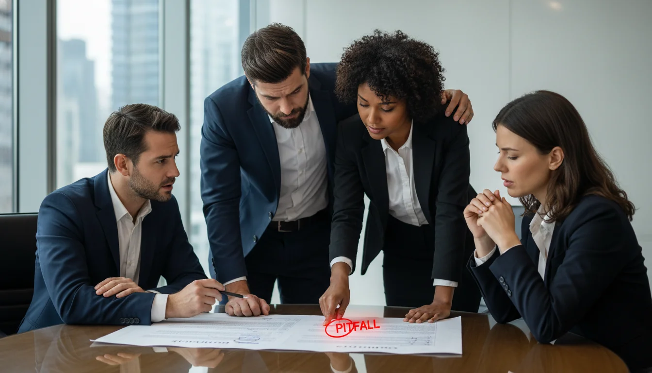 Team avoiding contract pitfalls