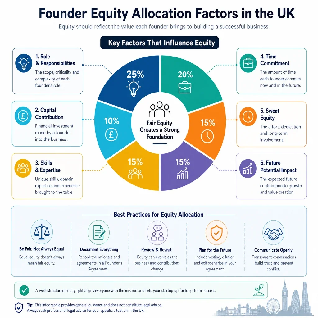 Founder Equity Allocation Factors