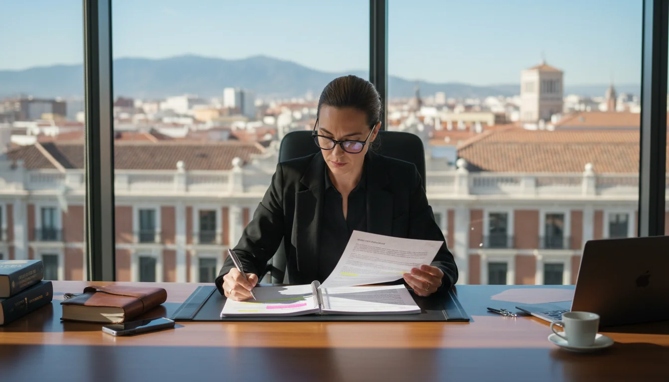 Legal review of Spanish assets.