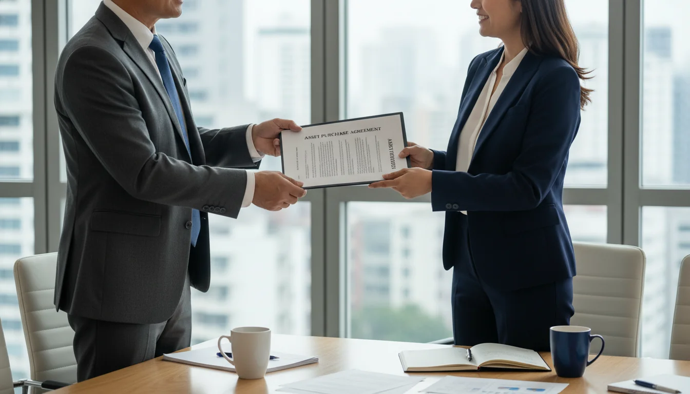 Professional signing asset purchase agreement
