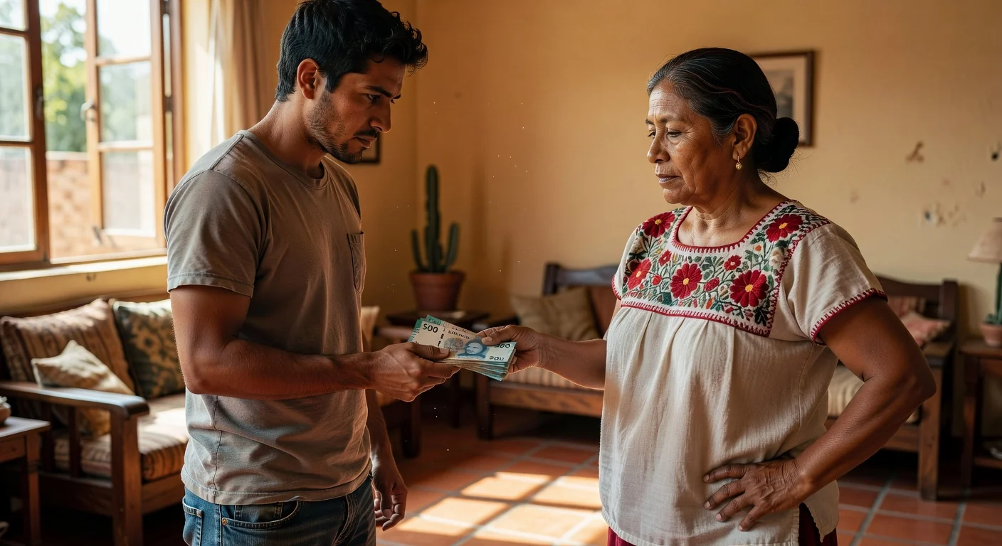 Tenant paying rent to landlord