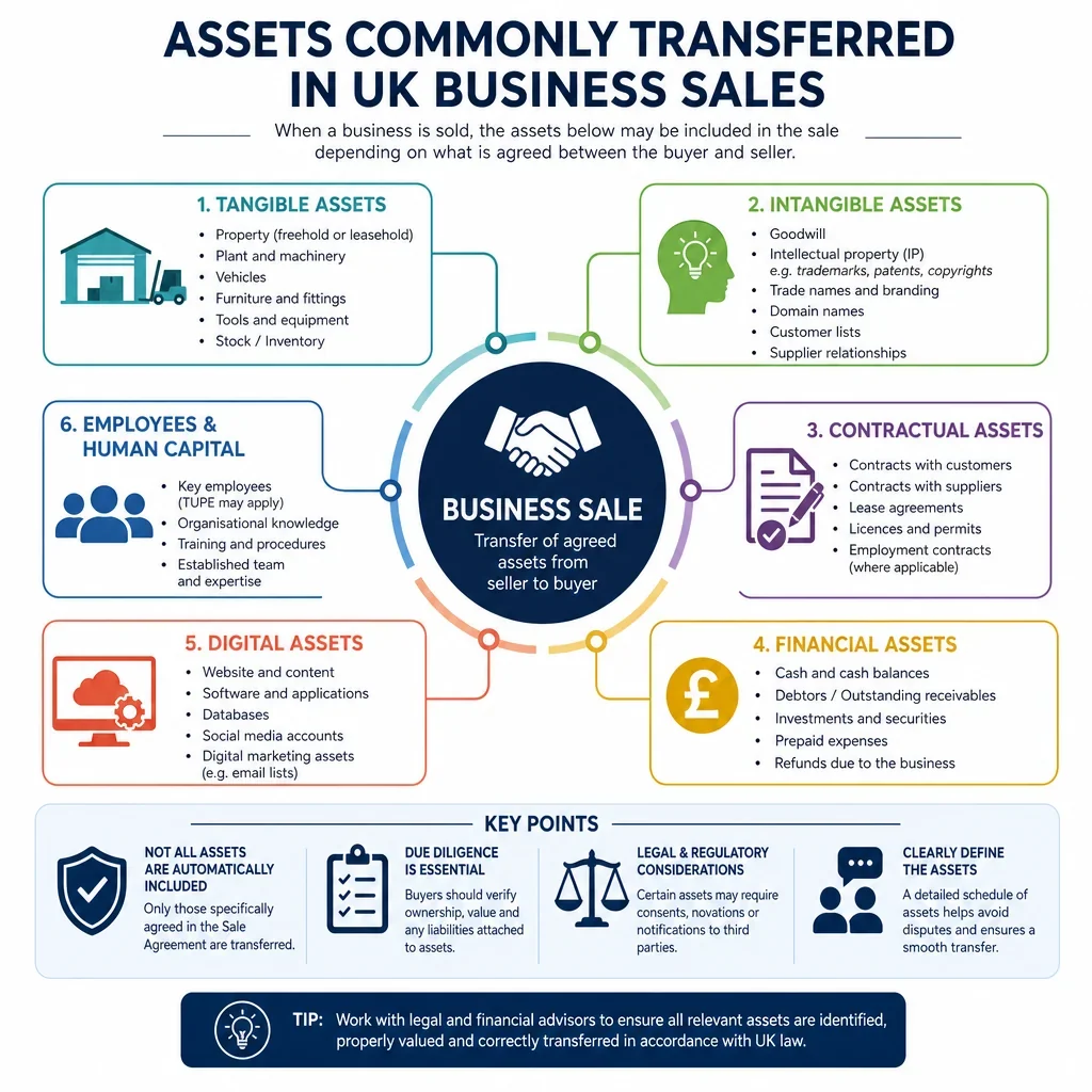 Assets Commonly Transferred in UK Business Sales