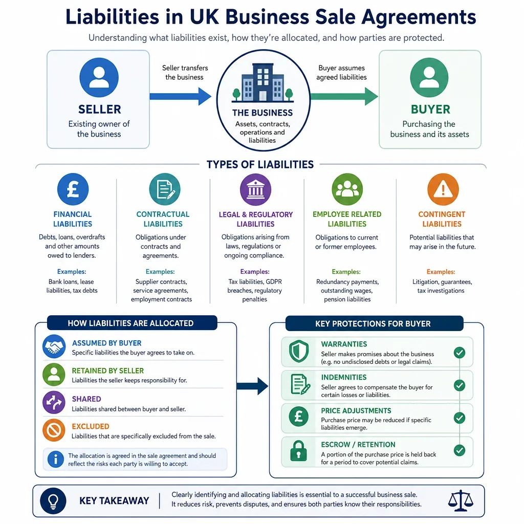Liabilities in UK Business Sale Agreements
