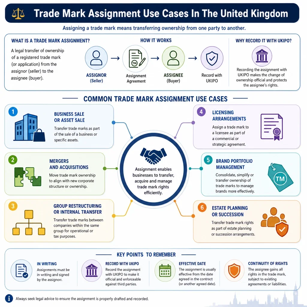 Trade Mark Assignment Use Cases