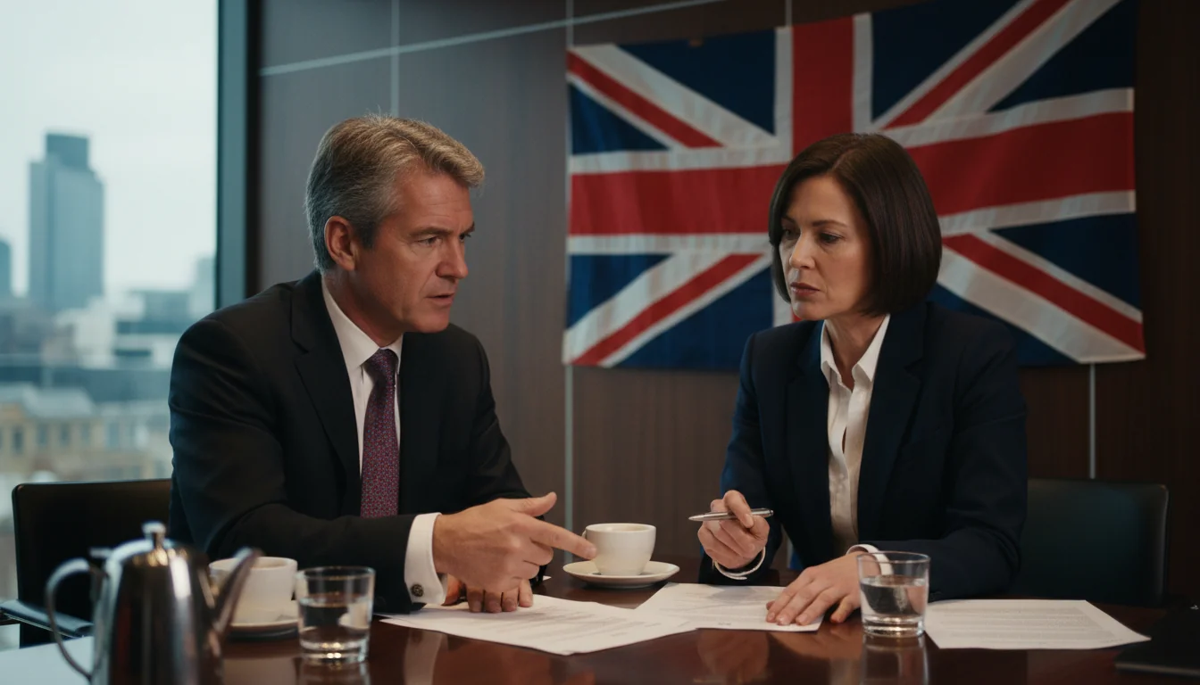 UK legal professionals discussing licence