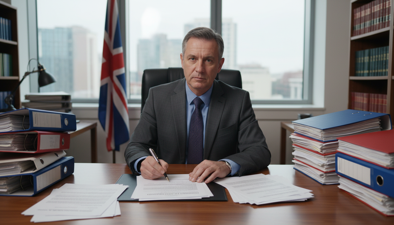 Professional signing copyright agreement