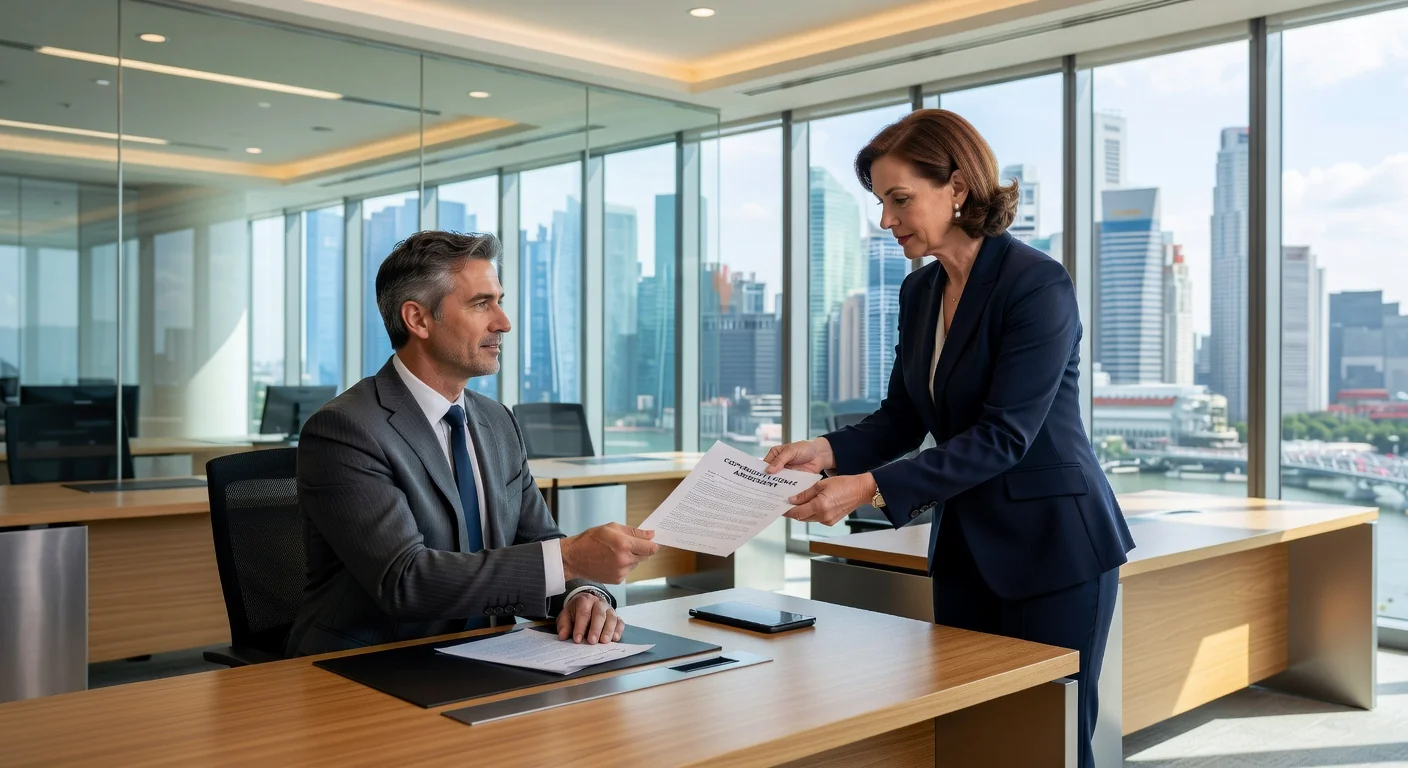 Professional signing copyright license agreement