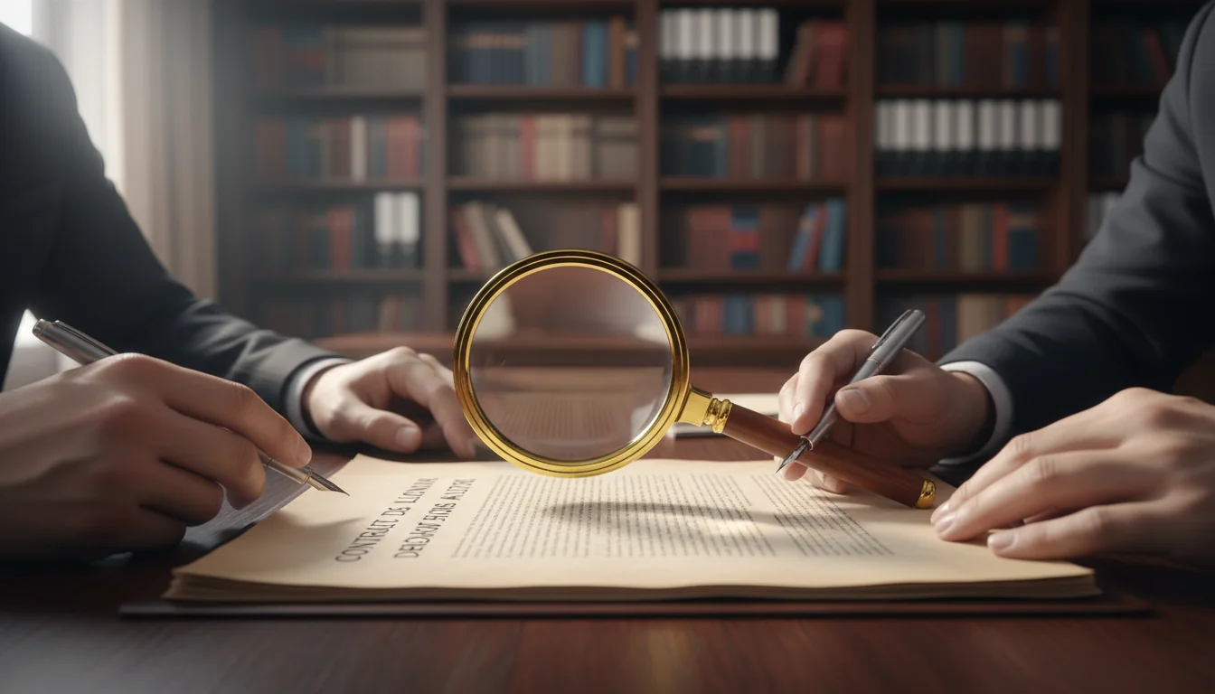 Copyright license document close-up