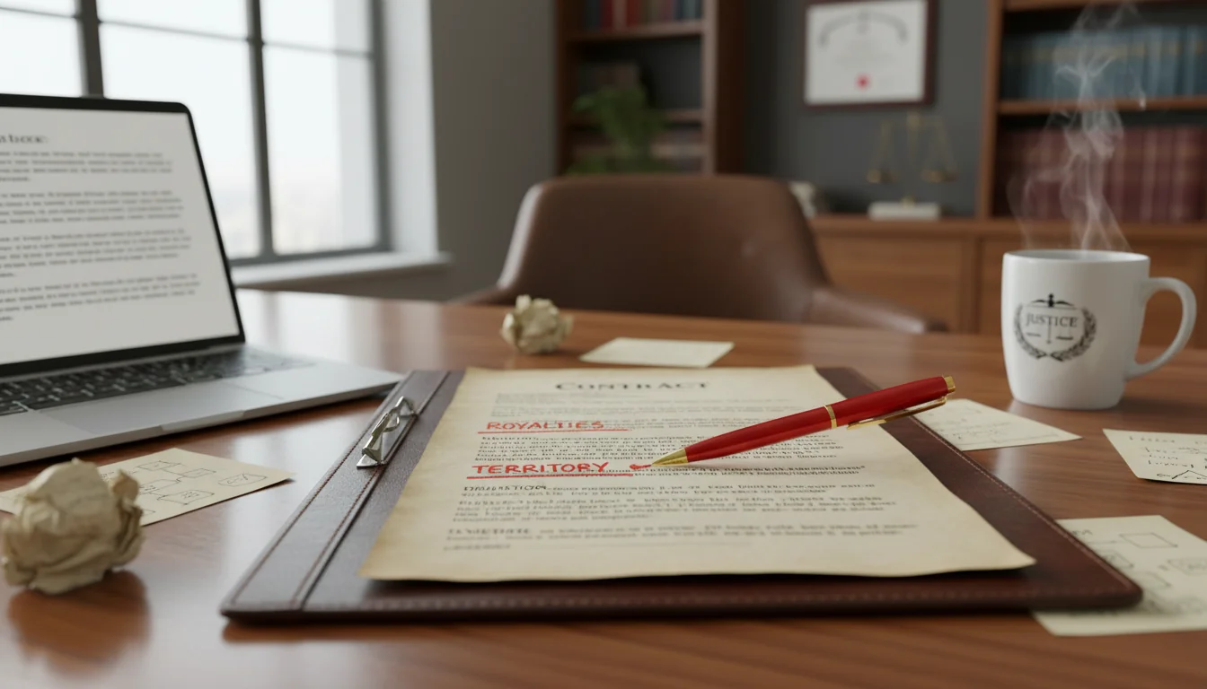 Key clauses in patent agreement document