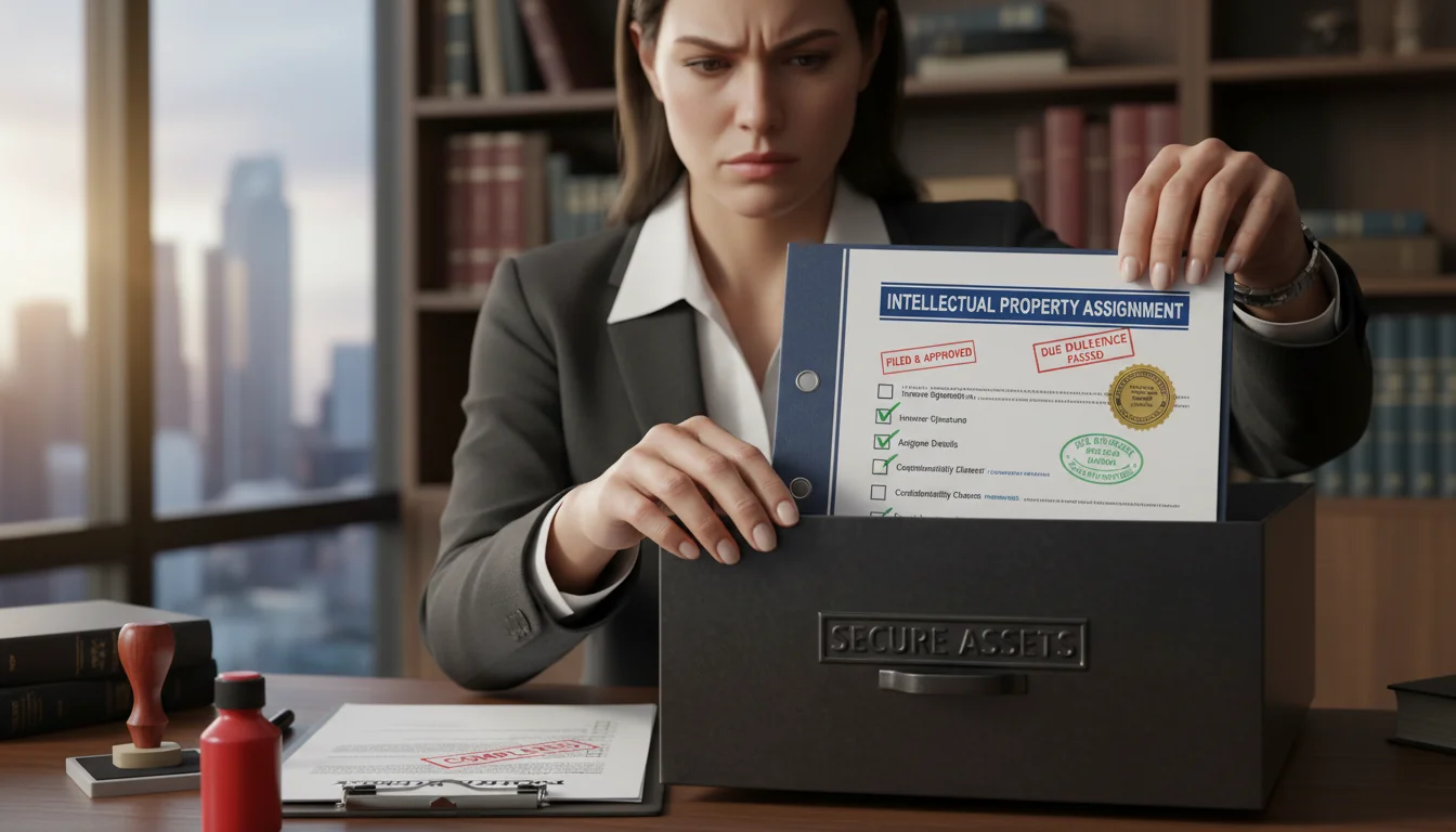 Correct IP document filing