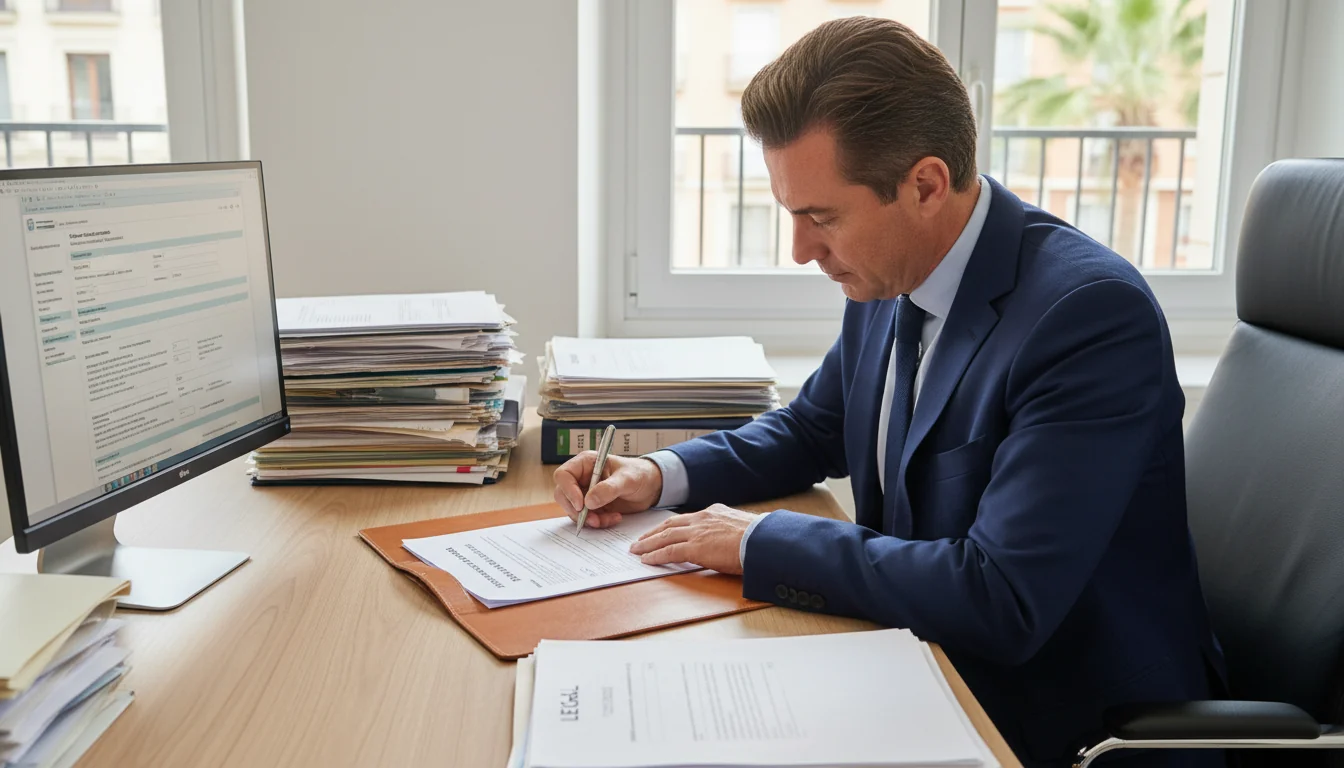 Spanish legal document signing