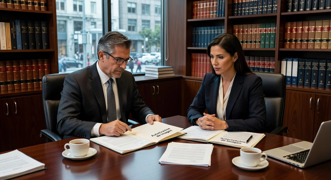 Legal consultation on image permissions.