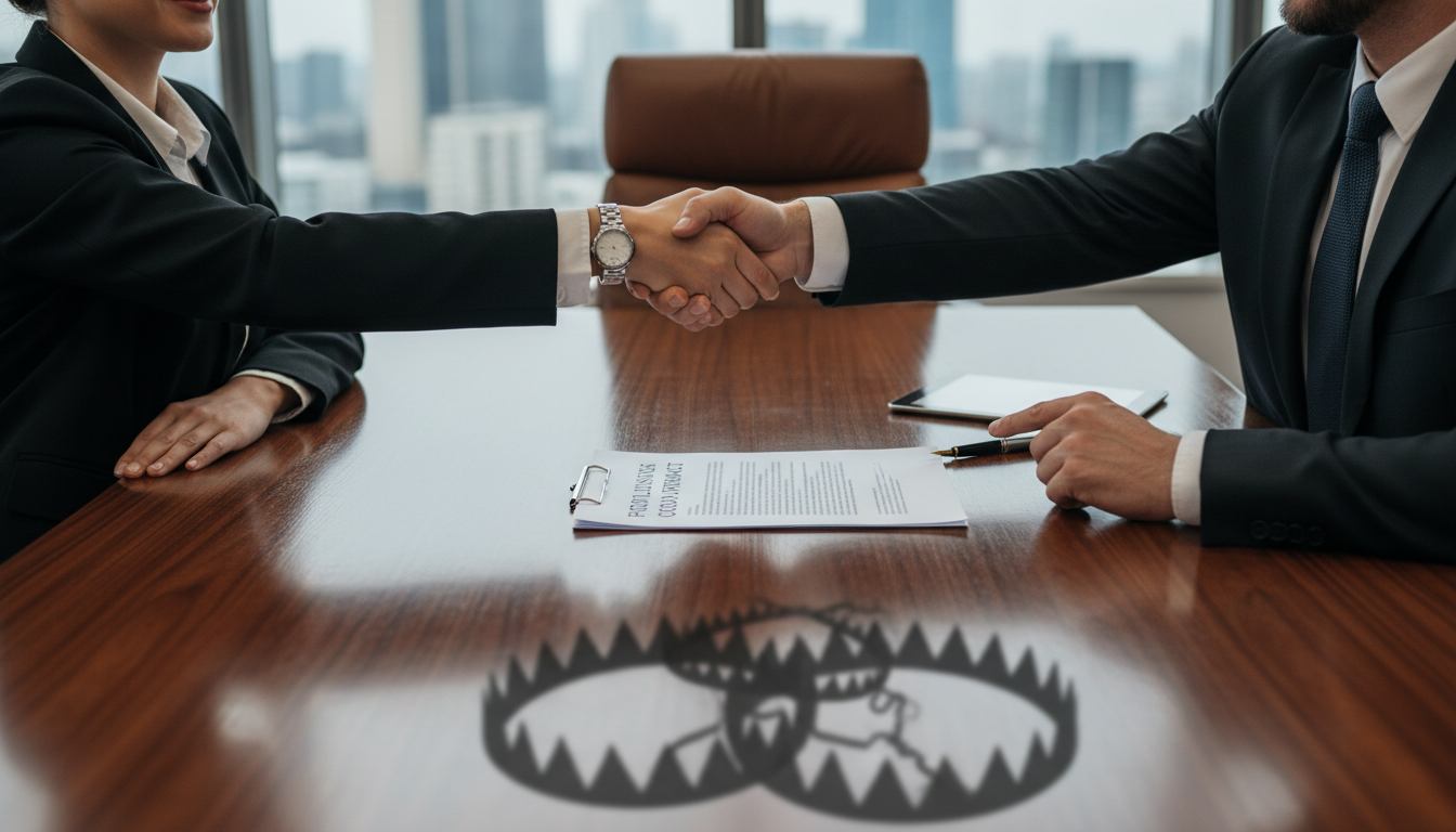 Avoiding traps in agreement signing