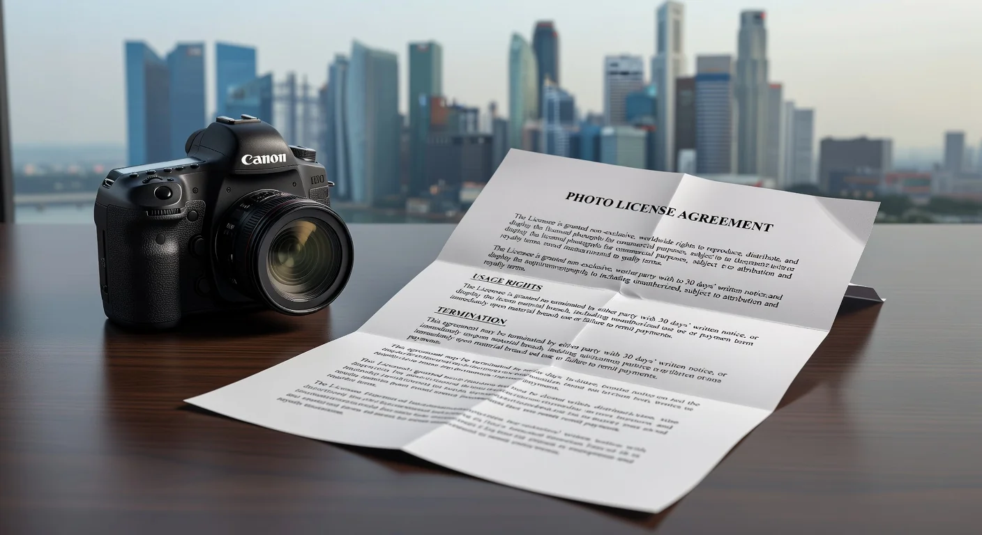 Camera and legal document composition