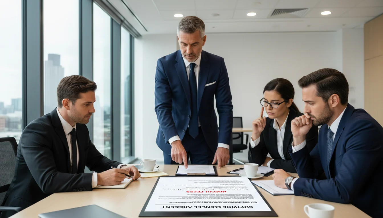 Contract trap with pitfalls