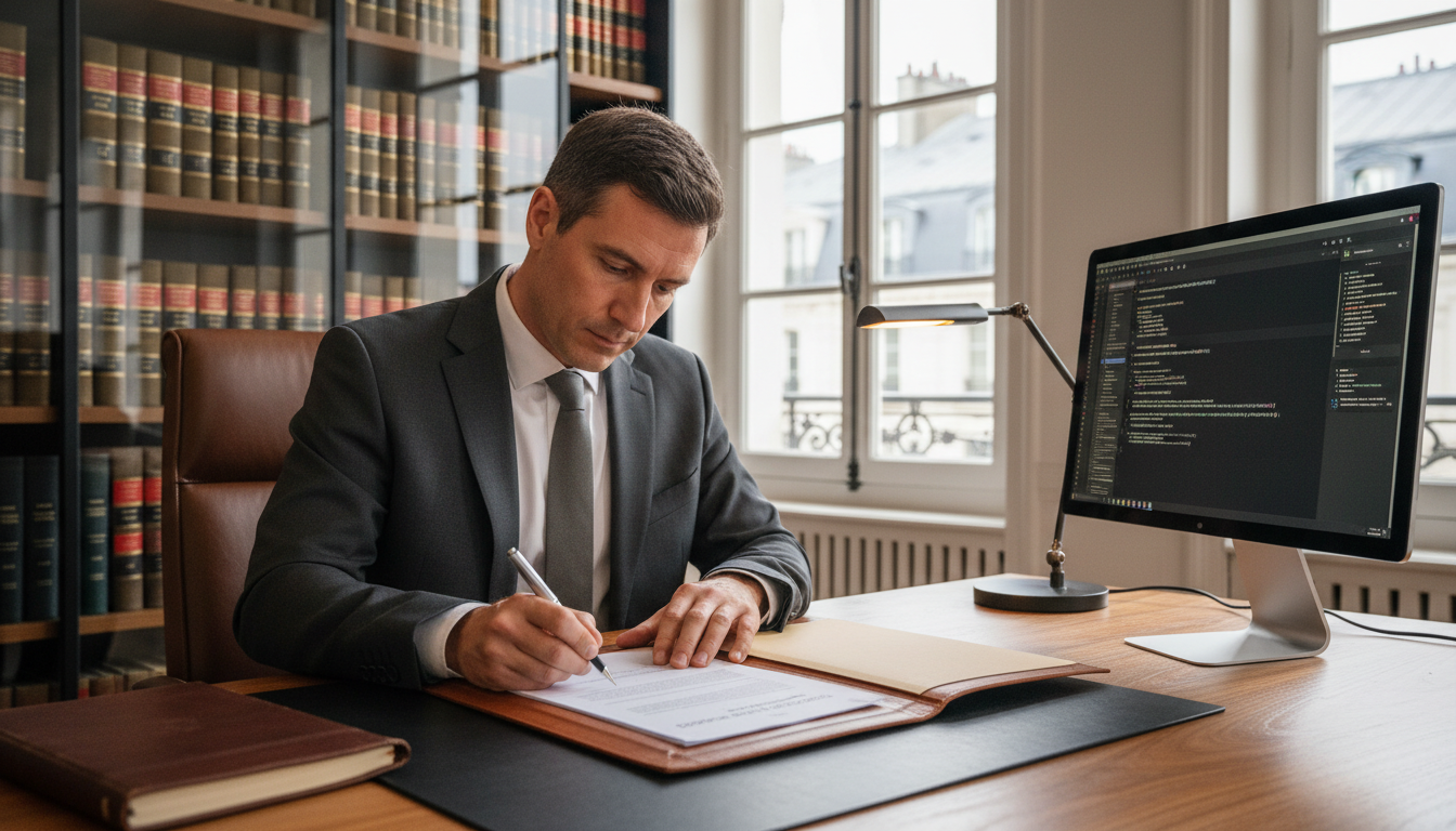 French legal document signing