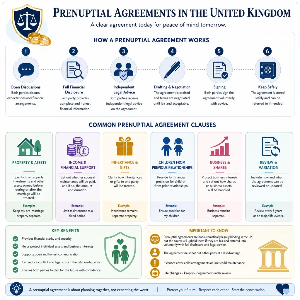 Prenuptial Agreement Clause Library