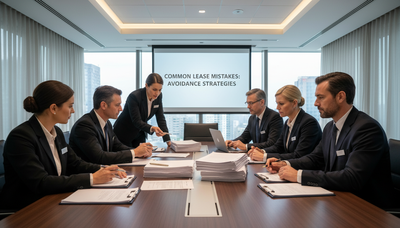 Team avoiding lease pitfalls