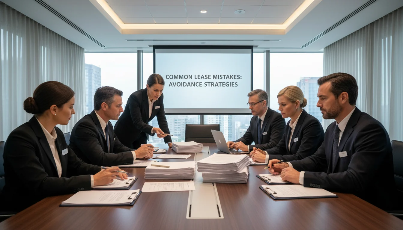 Team avoiding lease pitfalls