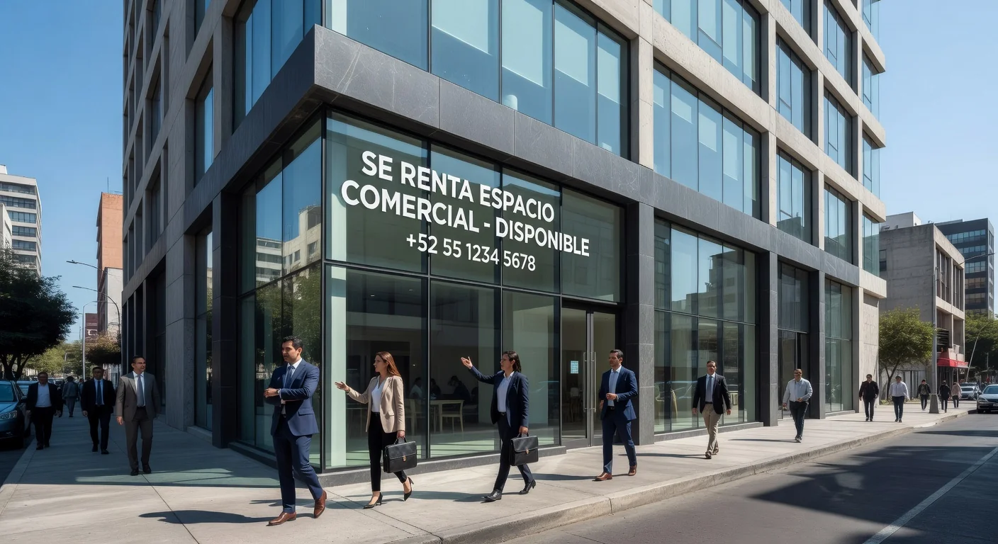 Modern commercial property exterior