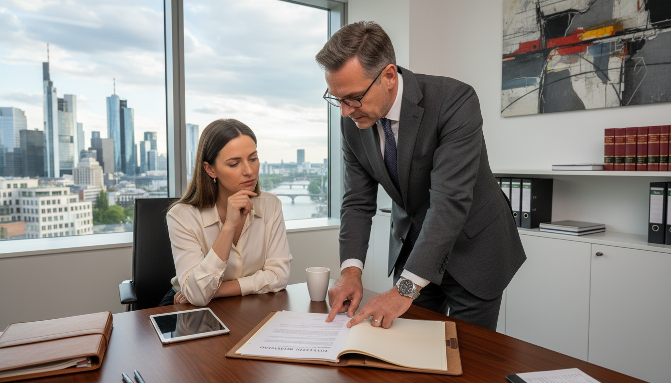 Consulting lawyer on German lease terms