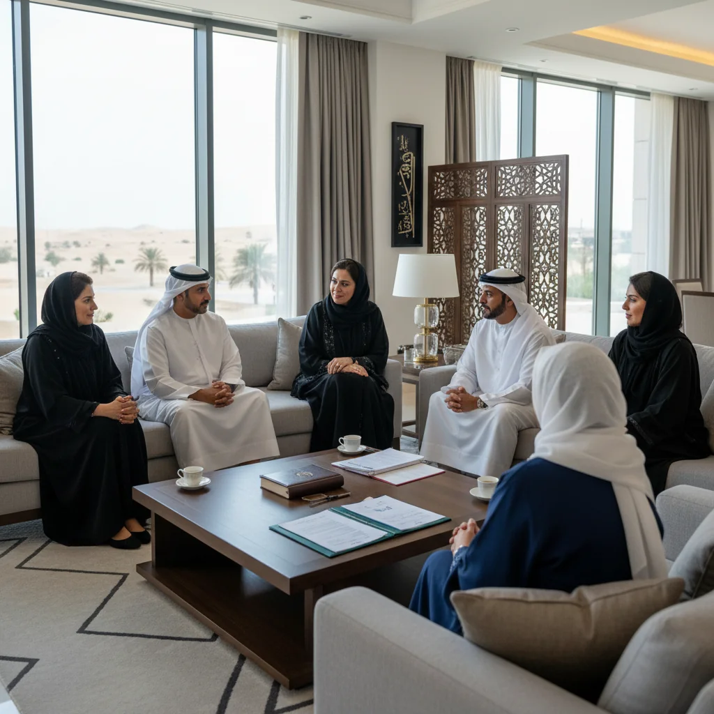 Signing parental agreement form