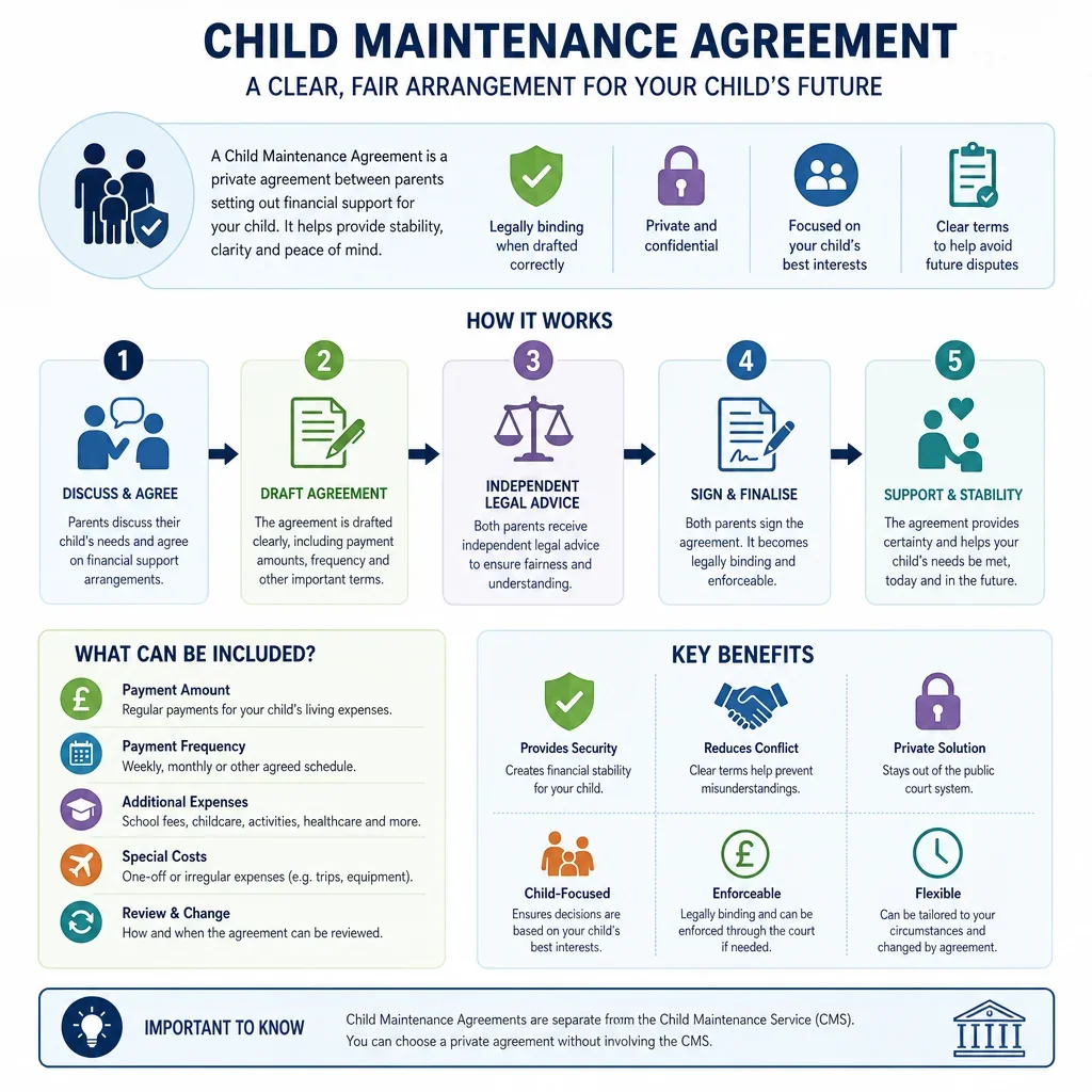 Child Maintenance Agreement Clause Library