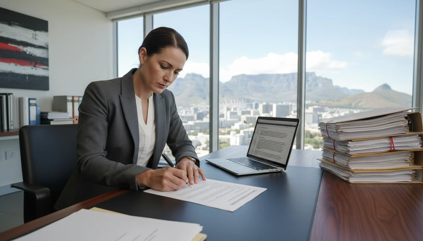 Drafting a maintenance agreement document