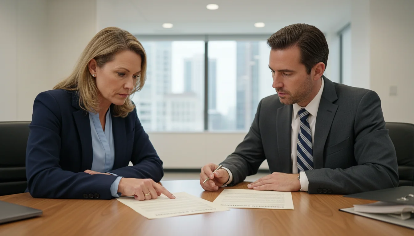 Consulting lawyer about agreement