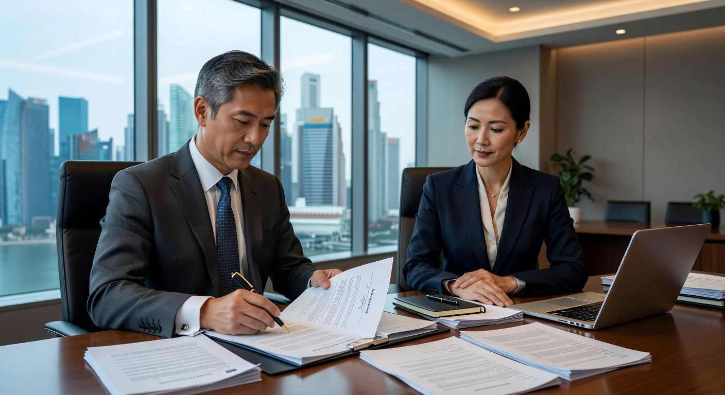 Professional signing maintenance agreement