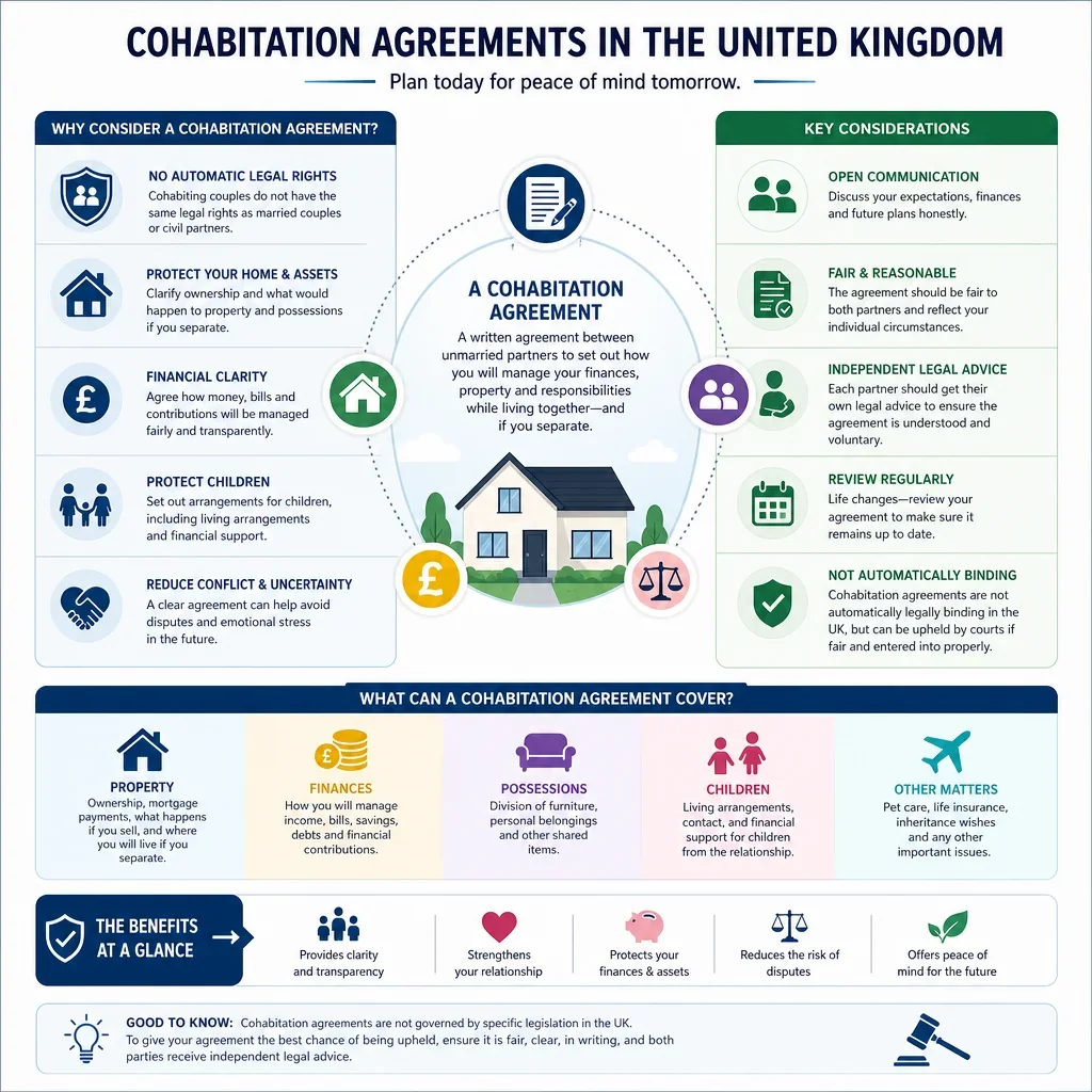 Cohabitation Living Arrangements and Agreement Considerations
