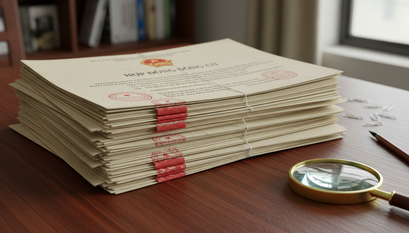 Vietnamese legal documents stack