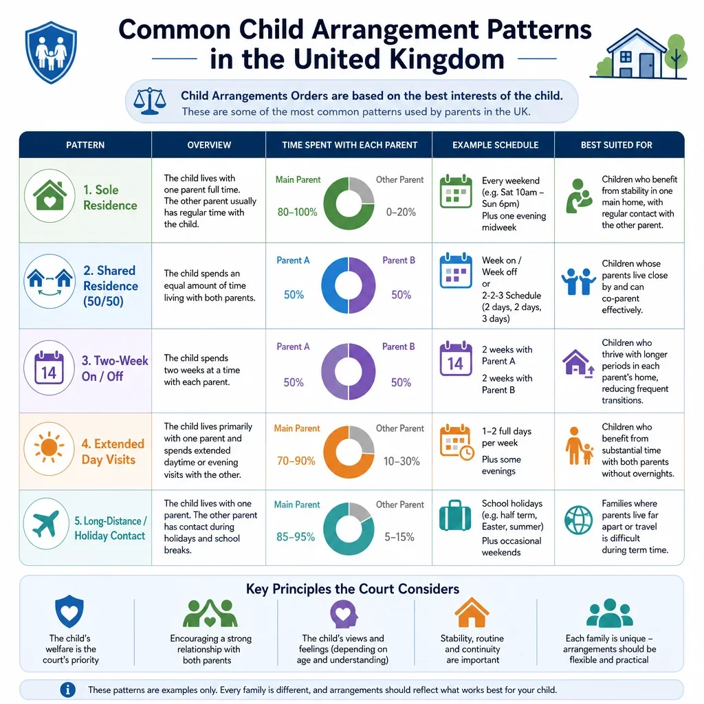Common Child Arrangement Patterns