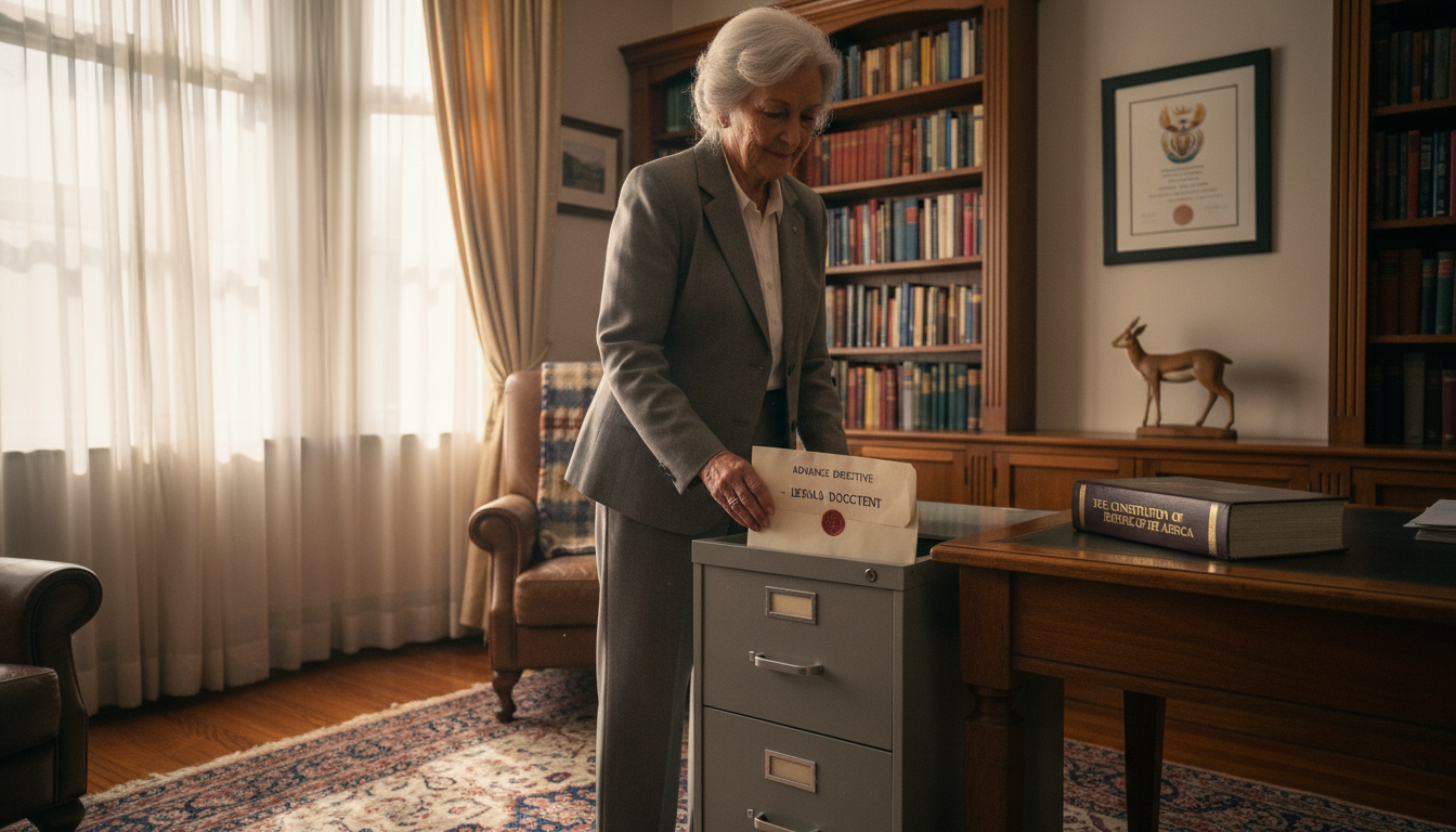 Filing advance directive securely