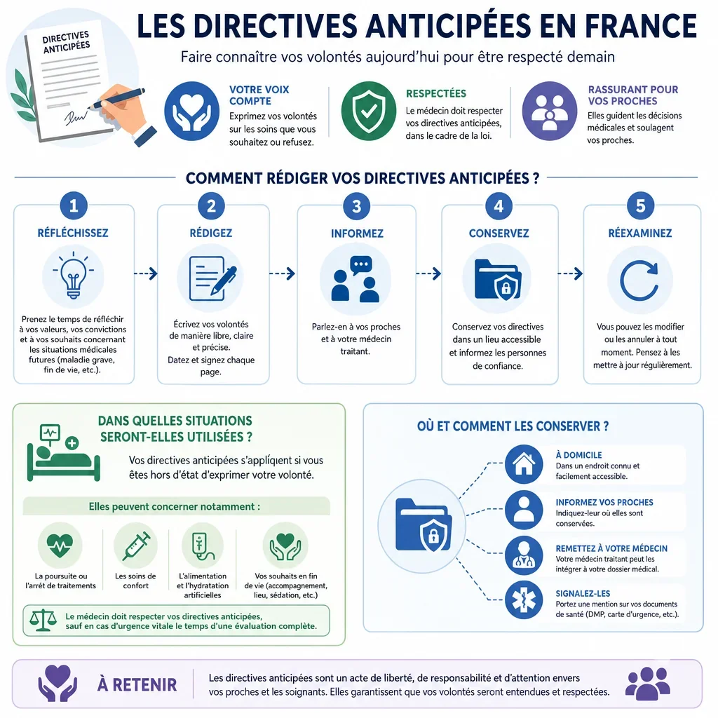 Glossaire des directives anticipées