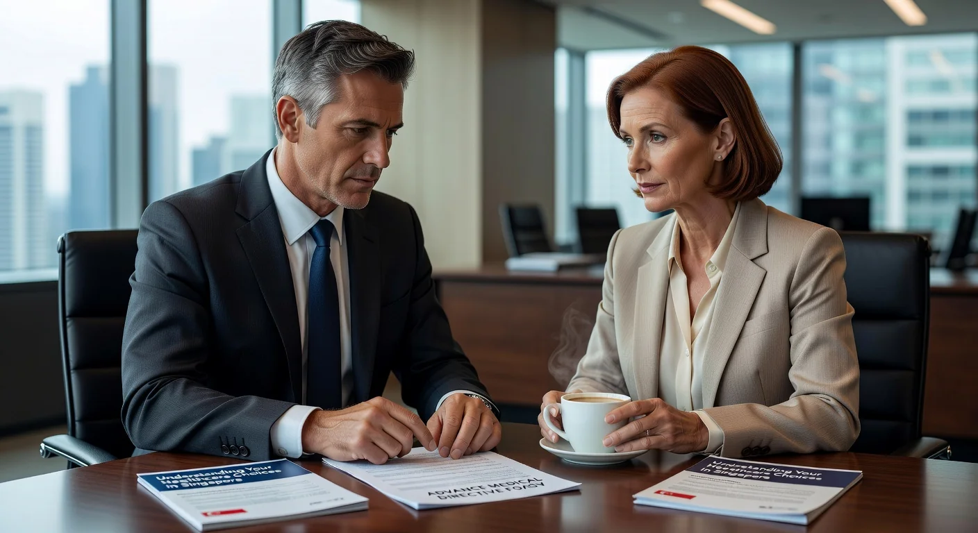 Discussing directive with lawyer