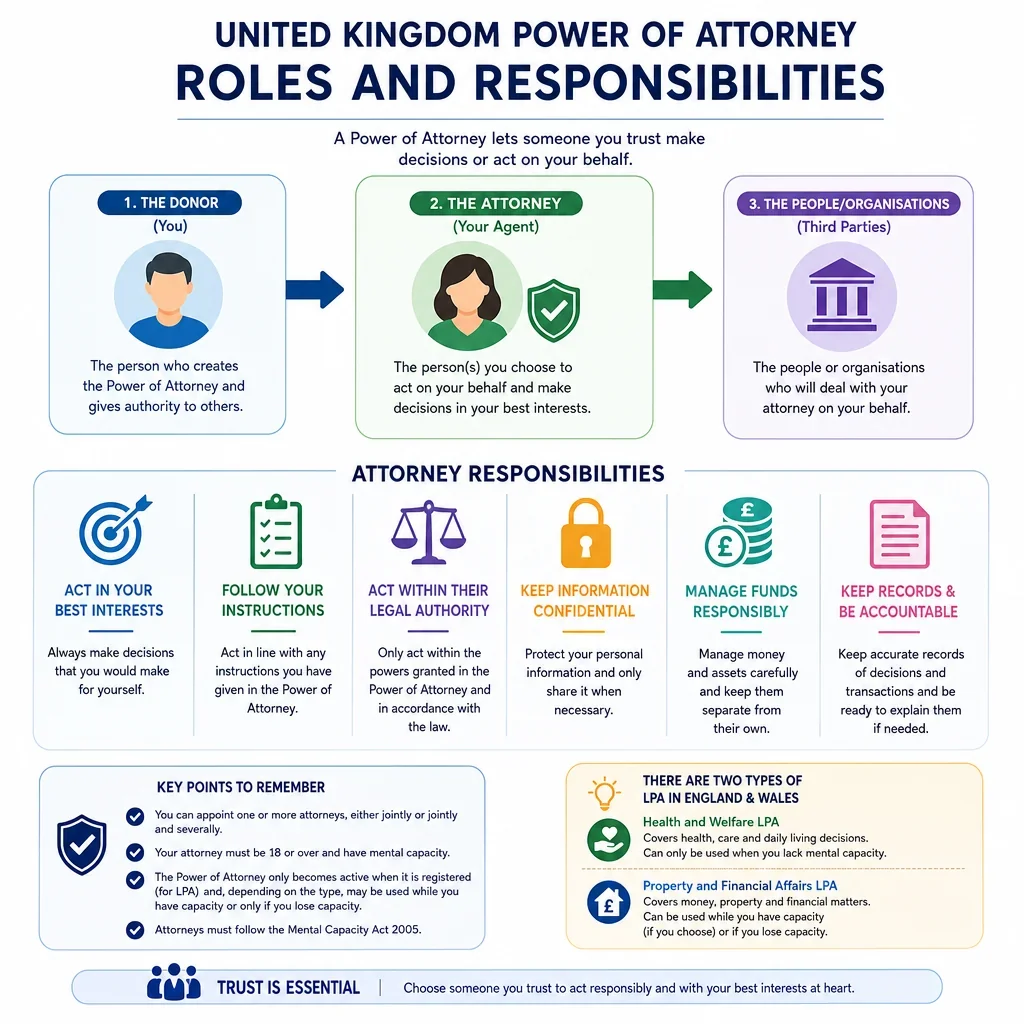 Power of Attorney Roles and Responsibilities