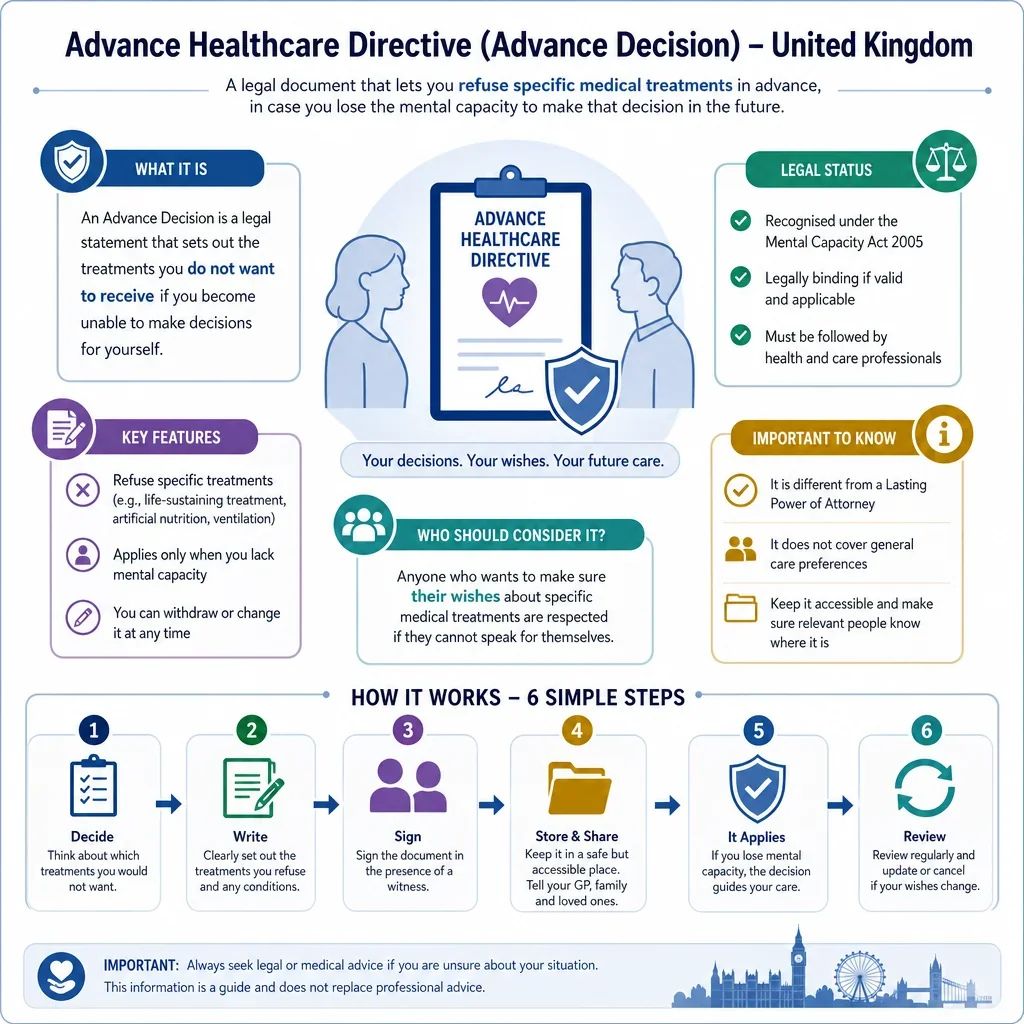 Advance Healthcare Directive Glossary