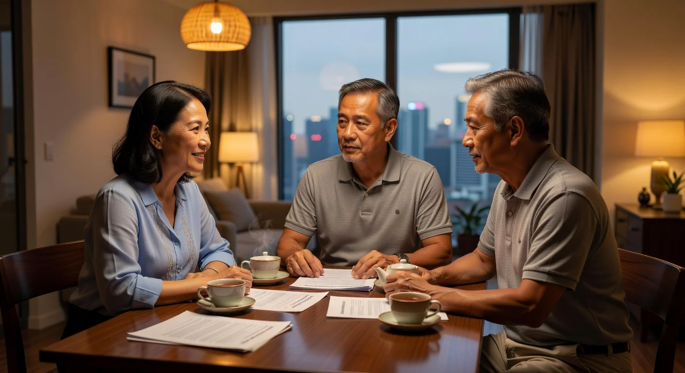 Discussing wishes with family