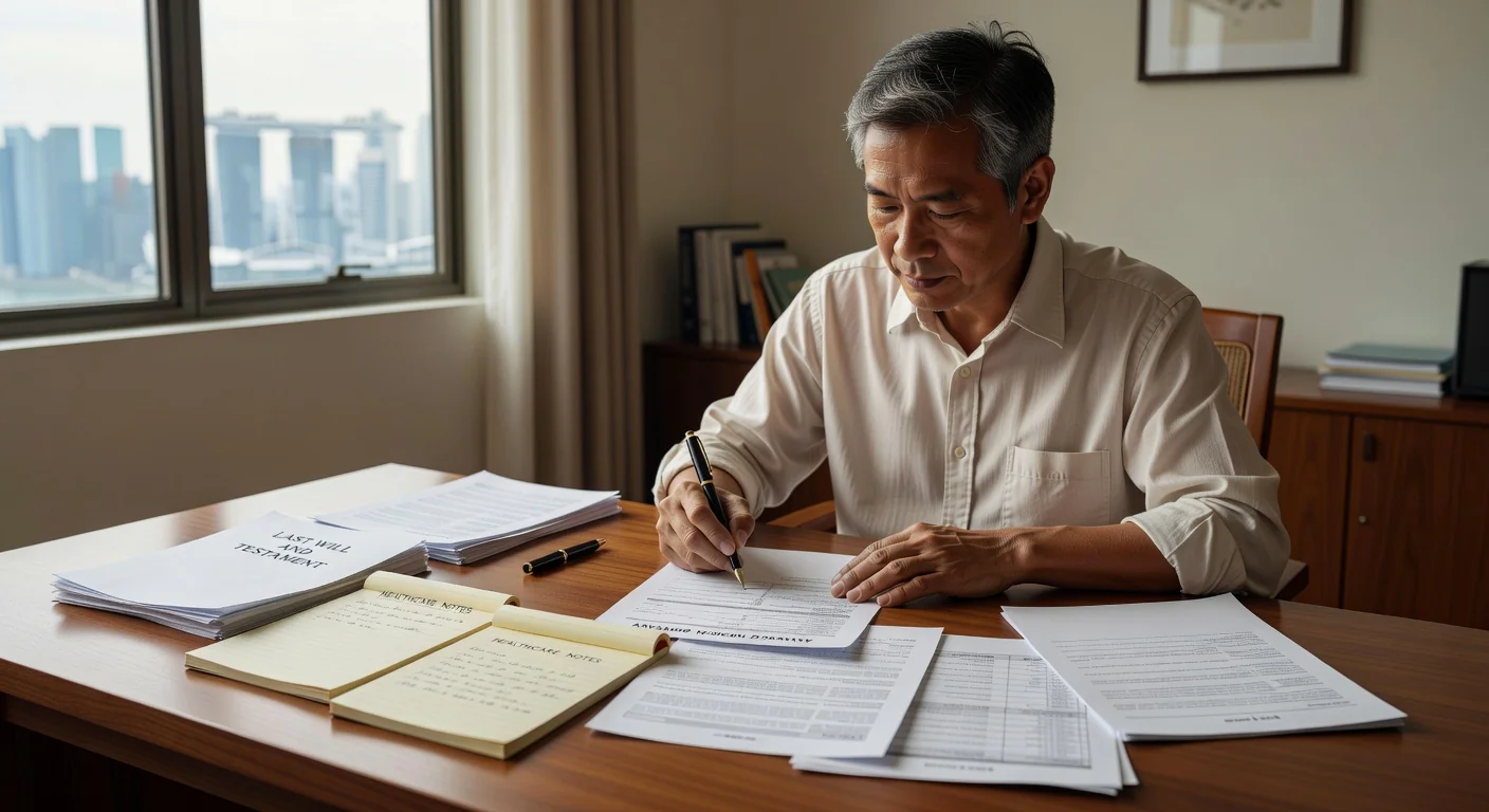 Signing medical directive form