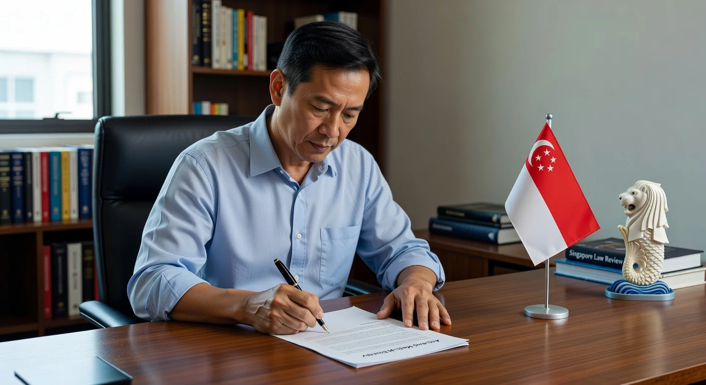 Adult signing medical directive form