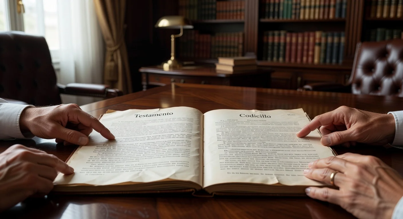 Comparison of will and codicil