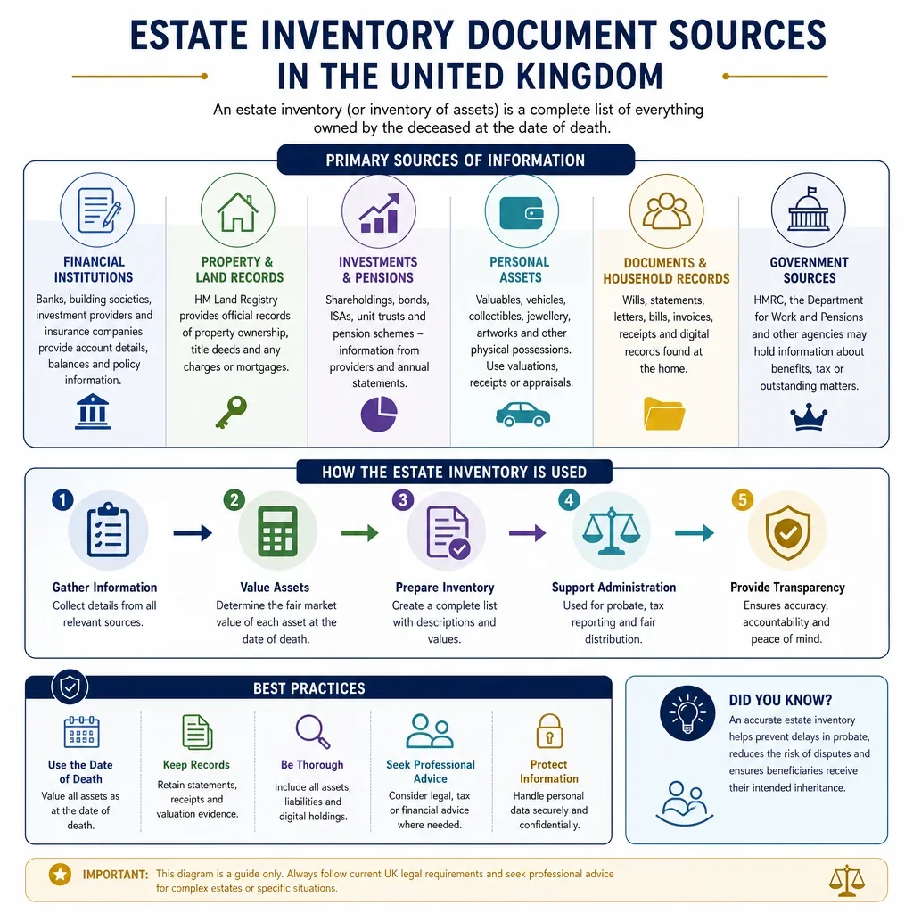 Estate Inventory Document Sources